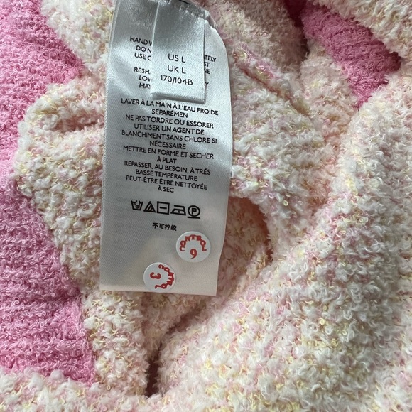 Free People Dream Diamonds Sleep Romper in Pink Combo Size Large - Picture 13 of 13